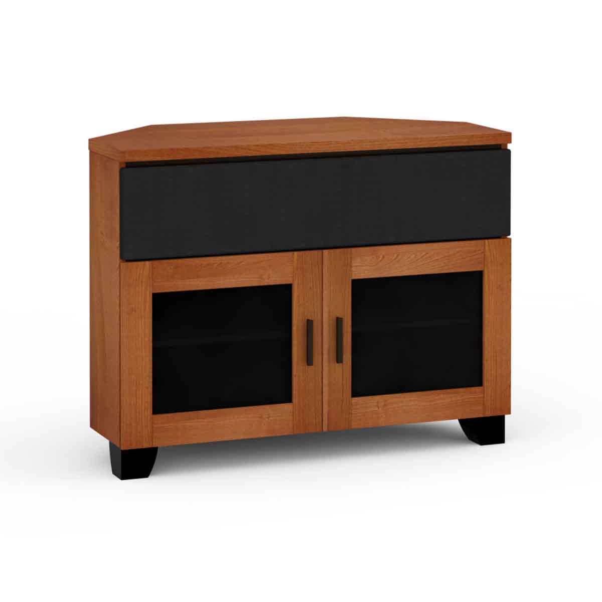 Salamander Designs Elba 329 Twin-Width AV Cabinet with Center Speaker Opening Corner in American Cherry