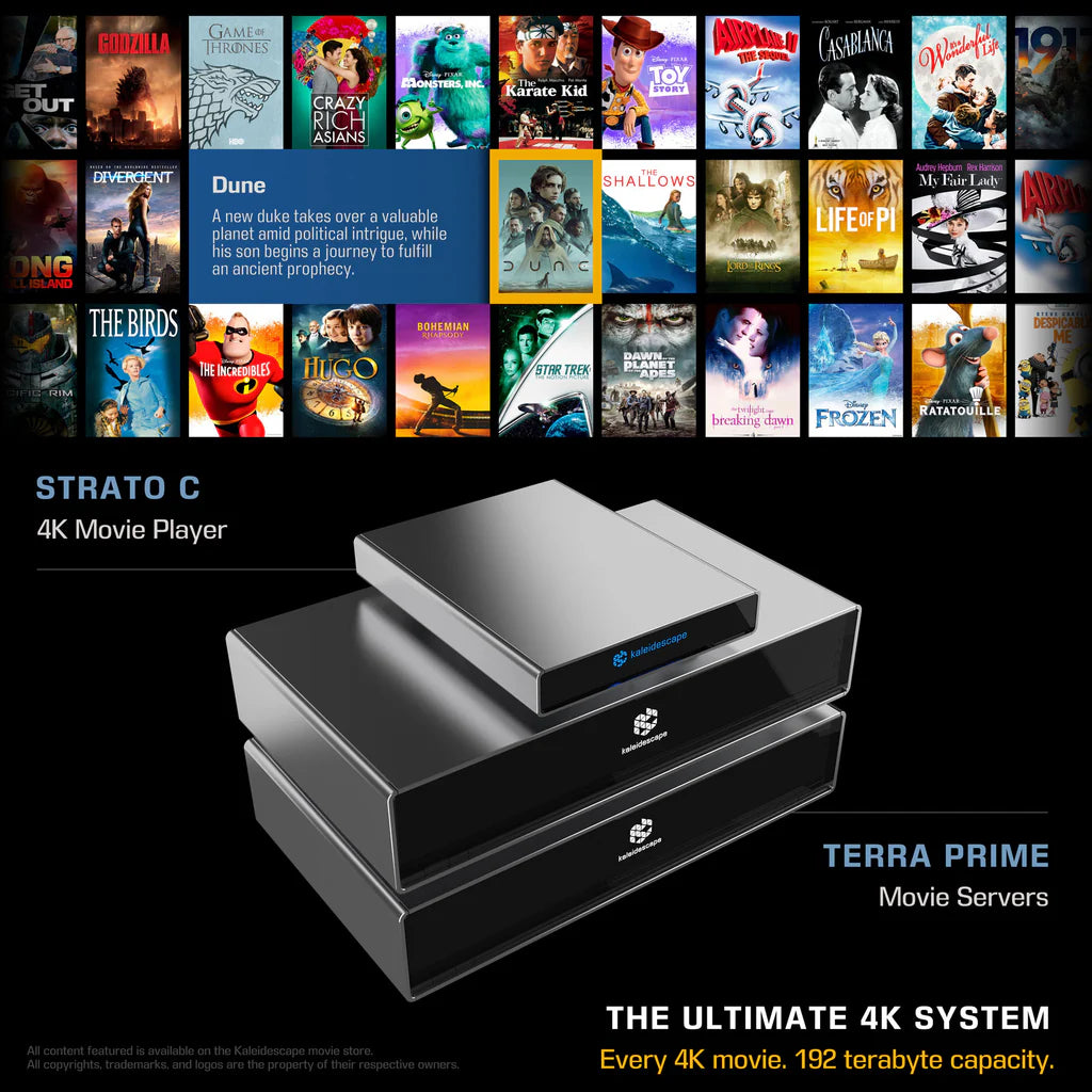Kaleidescape Ultimate 4K System - Detail View 2