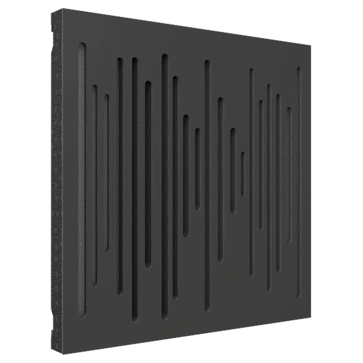 Vicoustic Wavewood Diffuser Ultra MKII Home Theater Acoustic Panel in Matte Black - 3 Pack