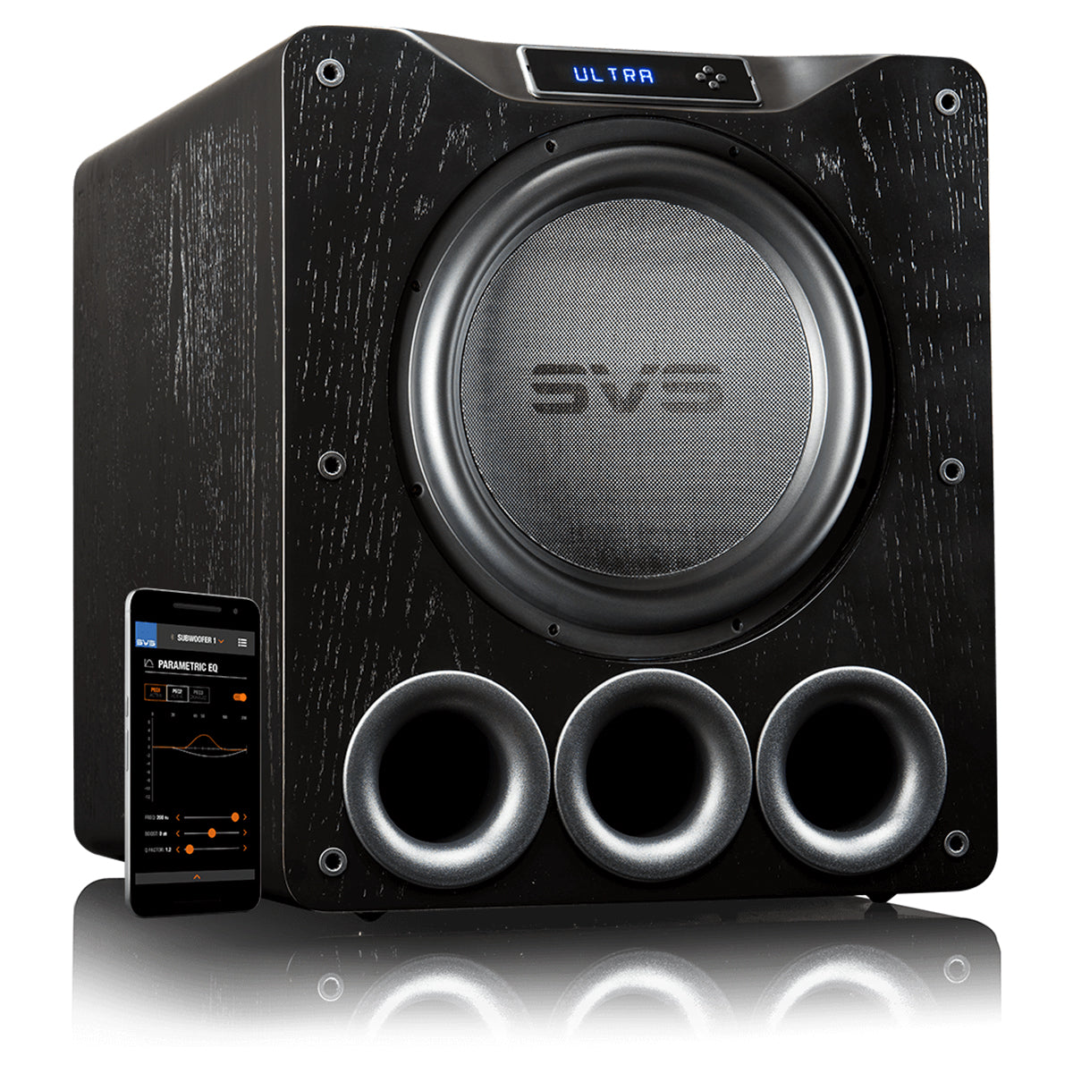 SVS  PB16-Ultra Subwoofer - Black Oak