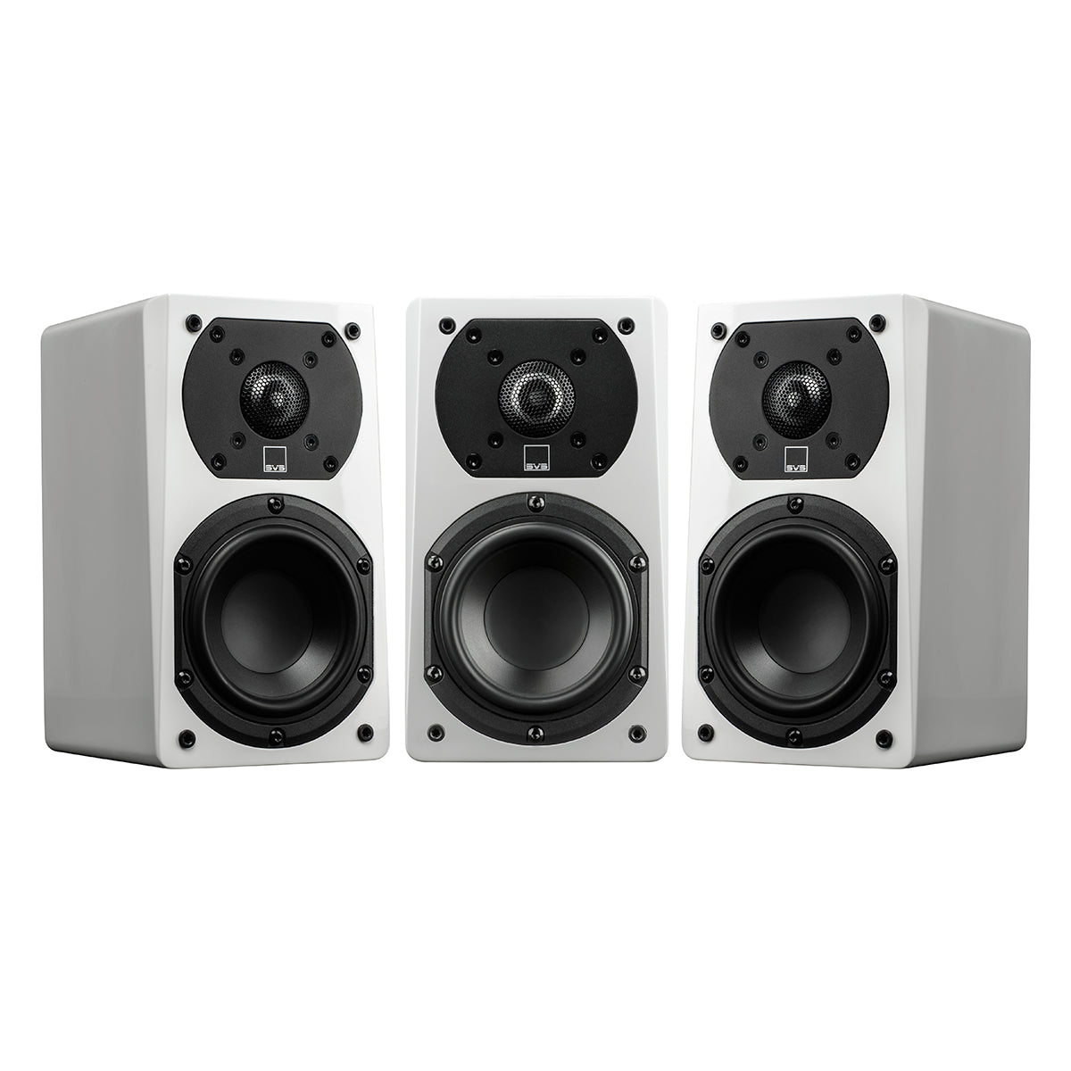 SVS Prime Satellite Surround Speaker in Gloss White - Set of 3