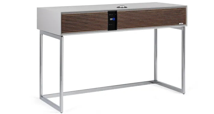 Ruark Audio R810 High Fidelity Radiogram in Soft Grey/Walnut