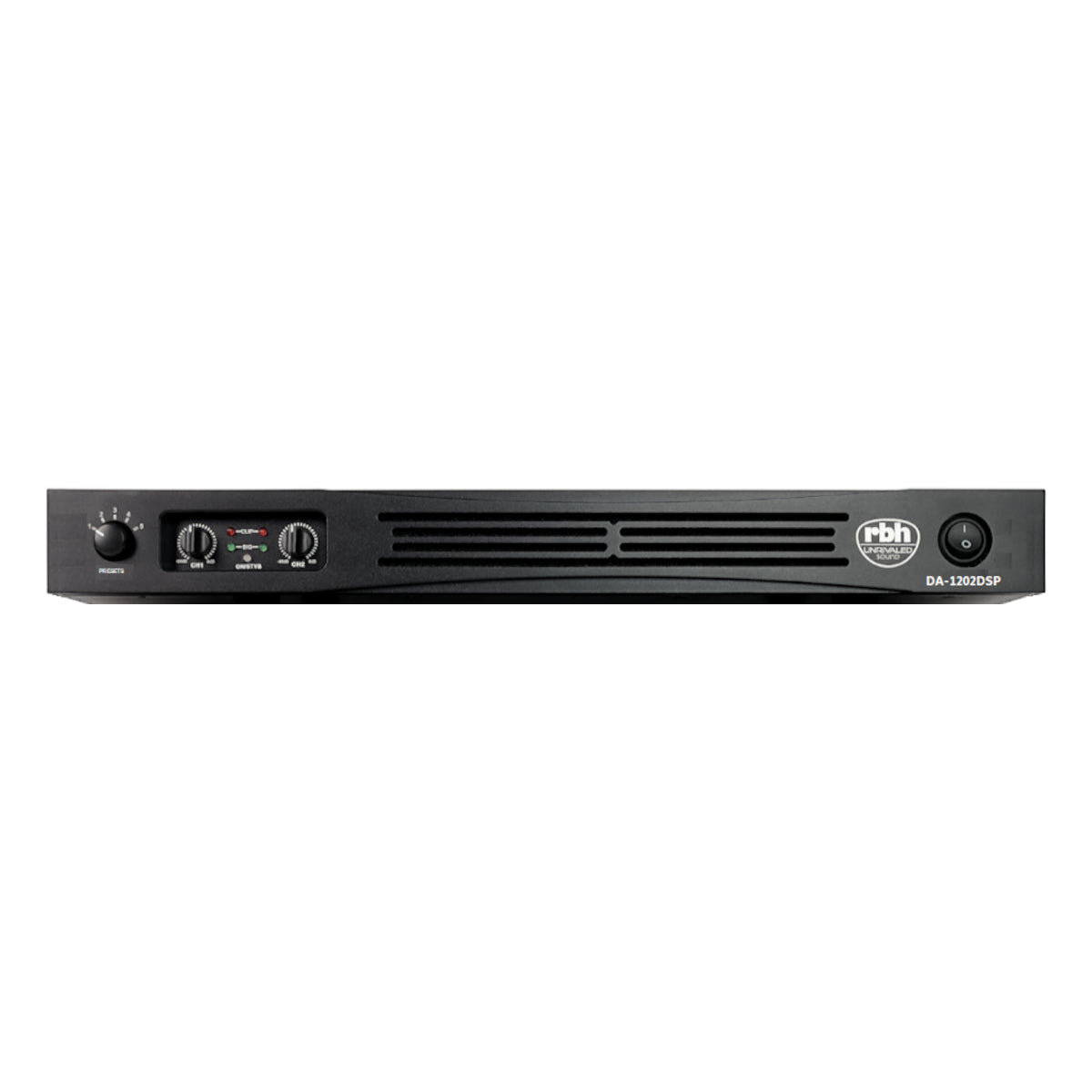 RBH - DA-1202DSP - 1200W 2-Channel 1U Subwoofer Amplifier w/ DSP
