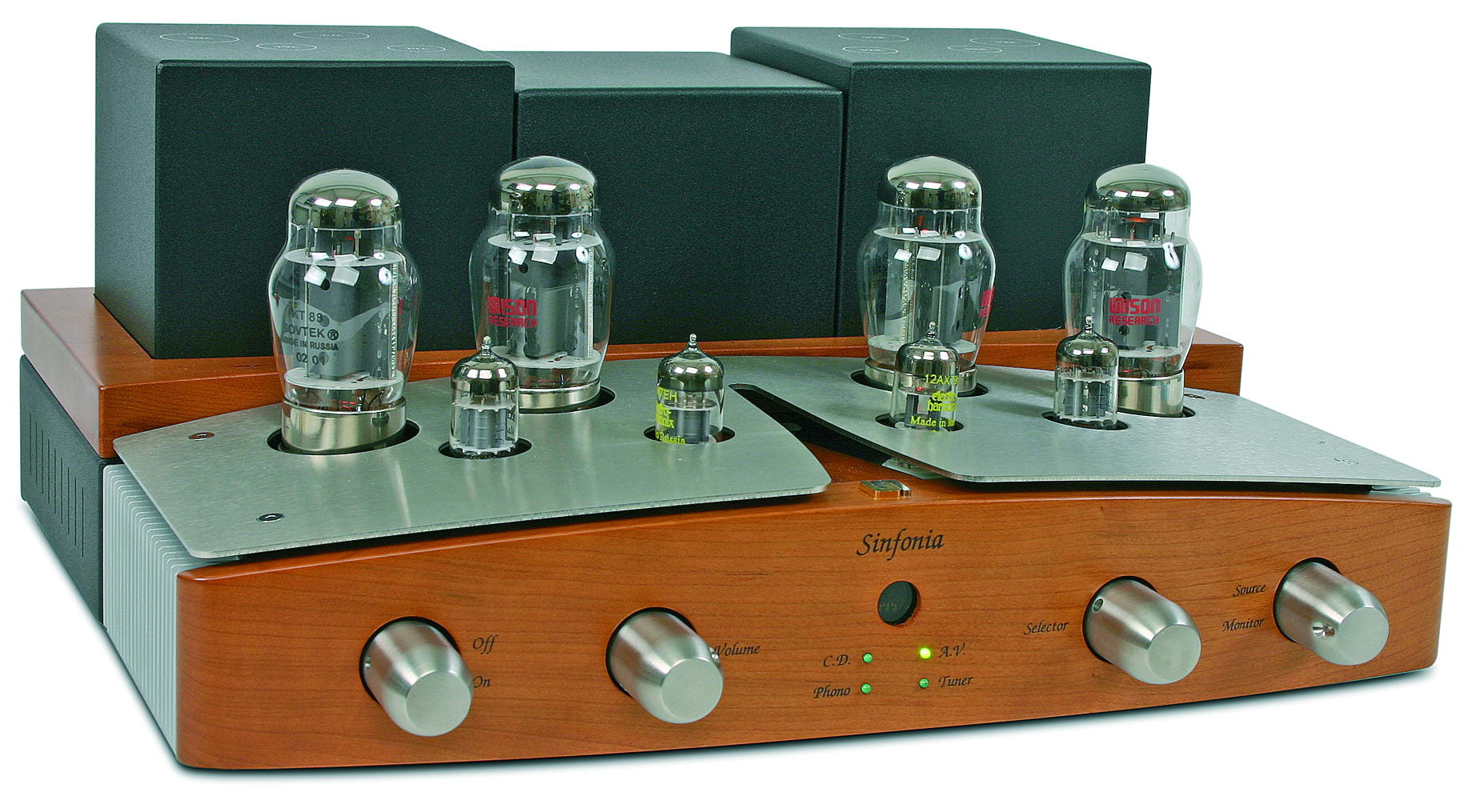 Unison Research Sinfonia in Cherry finish