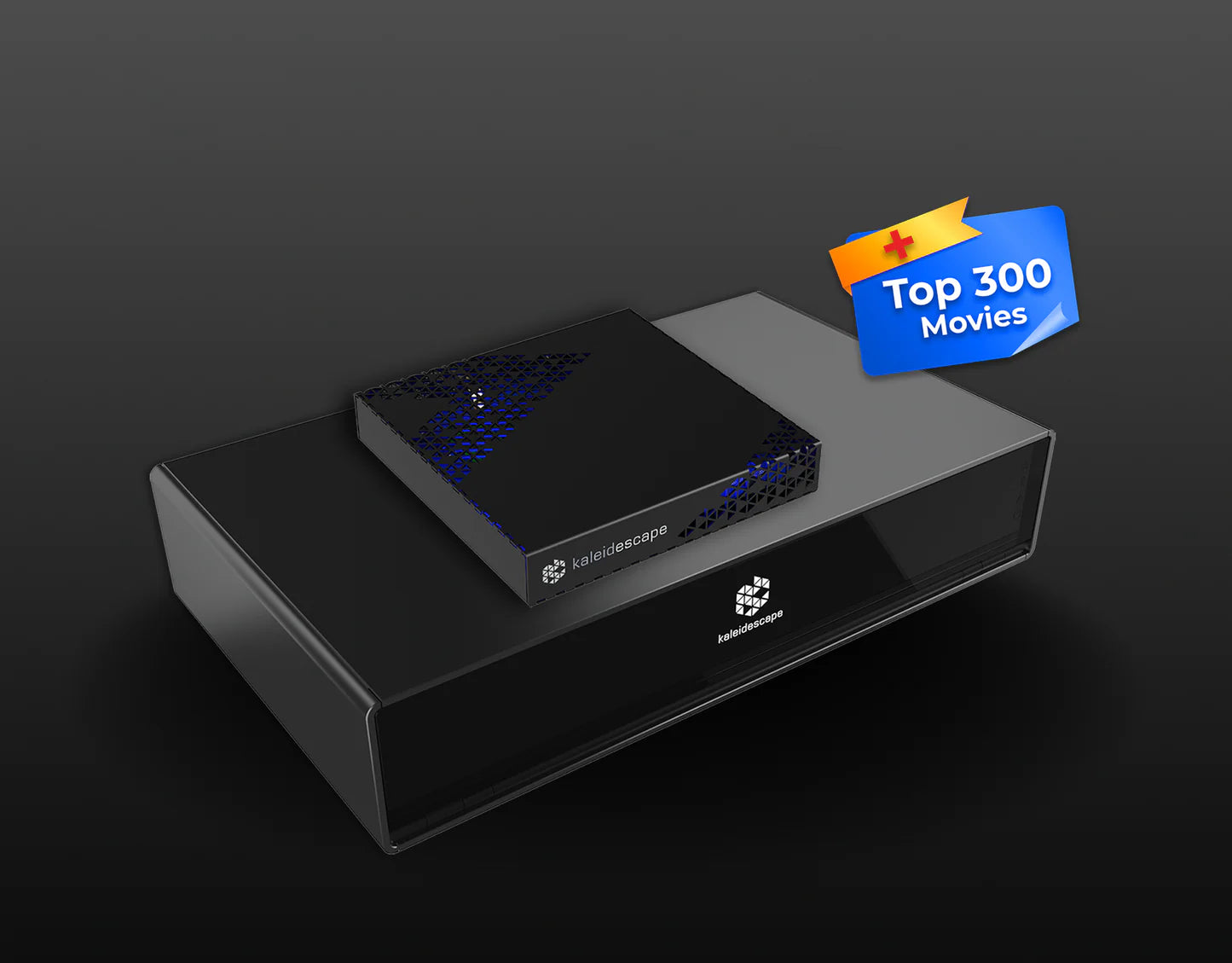 Kaleidescape Strato E + Terra Prime 48TB +Top 300 Movies - Front View