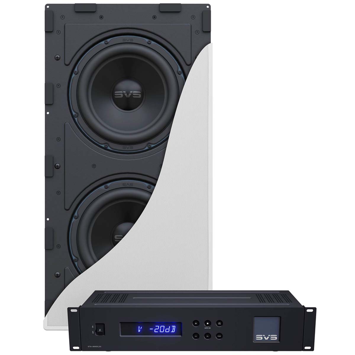 SVS 3000 In-Wall Subwoofer - Single Subwoofer System